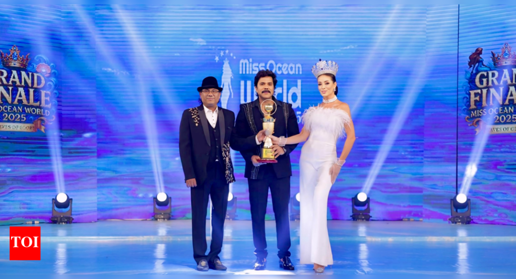 Siddu Reddy Kandakatla Honored with Global Philanthropy Award at Miss Ocean World 2025