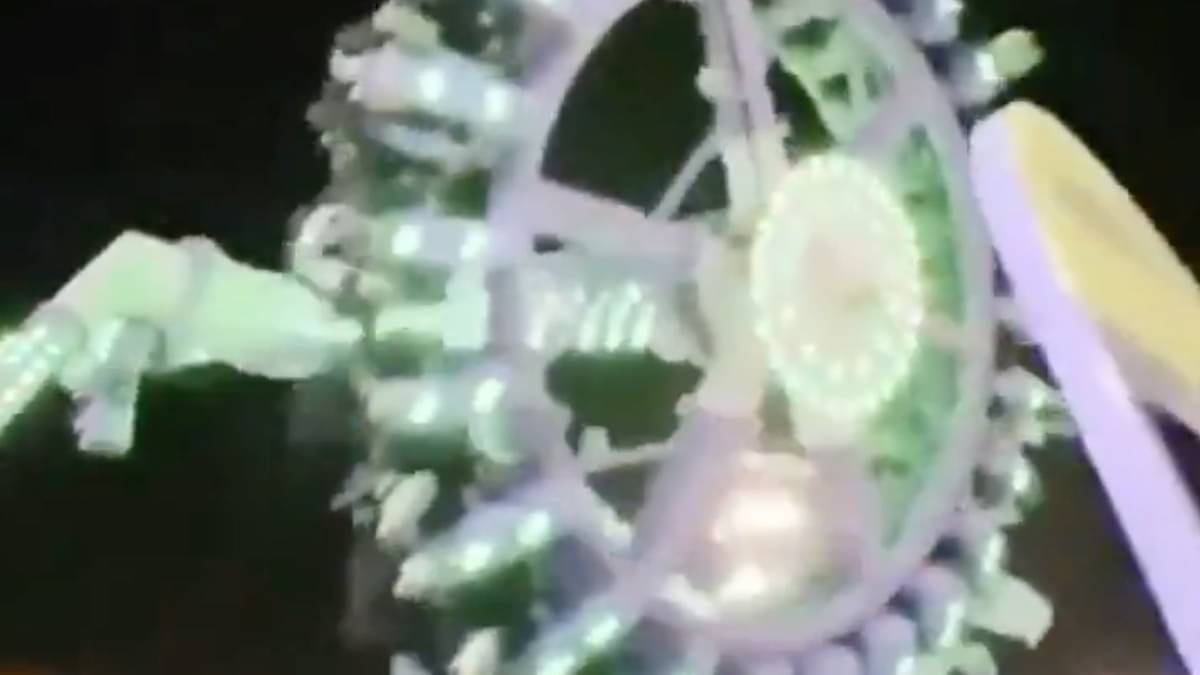 Adventure Turns Into Nightmare After 360-Degree Amusement Park Ride Splits Into Two Mid-Operation, Terrifying Moment Caught On Camera