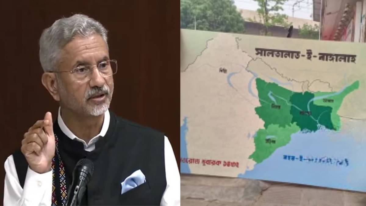 EAM S Jaishankar Responds to ‘Greater Bangladesh’ Propaganda, Rejects Map Showing Indian States