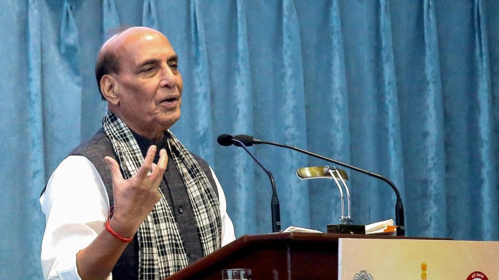 Rajnath dares Rahul to detonate 'atom bomb of evidence' against ECI