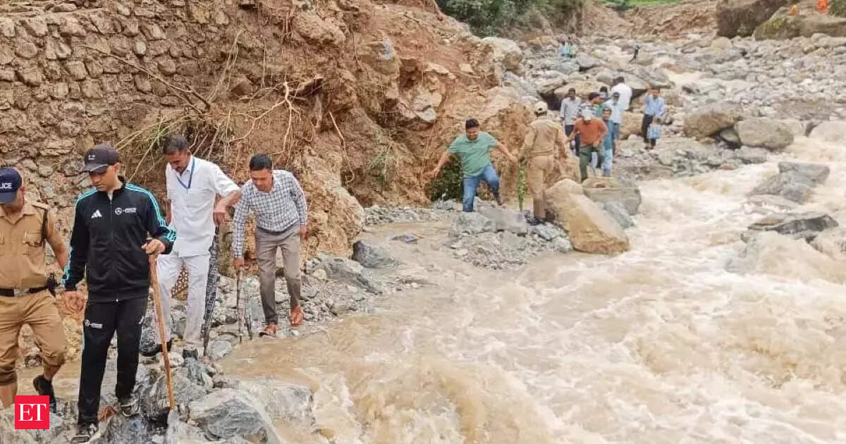 Uttarakhand: Bridge on Jyotirmath-Malari highway washed away, multiple villages cut off