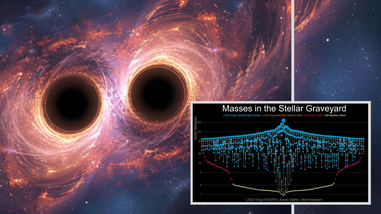 Gravitational waves reveal ‘stellar graveyard’ packed with neutron star and black hole mergers