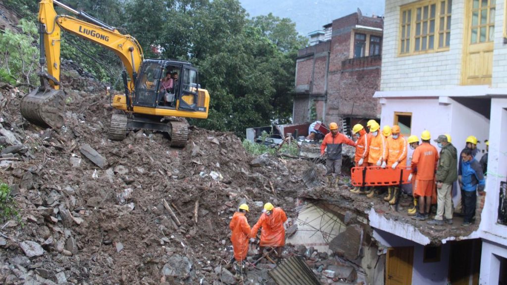 Kullu Landslide Claims 1 Life, Leaves 6 Missing in Himachal Rains