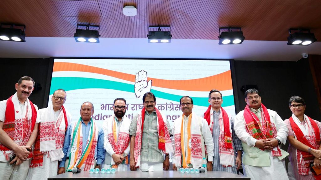 3 former BJP, AGP MLAs join Congress ahead of Assam Assembly polls