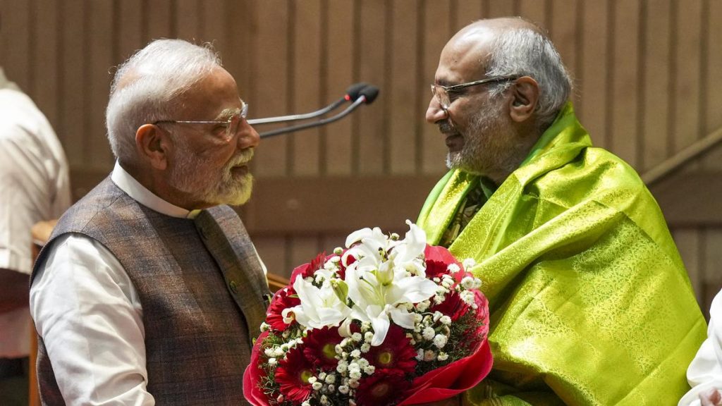 Vice-President C.P. Radhakrishnan: a sportsman who doesn’t play political games
