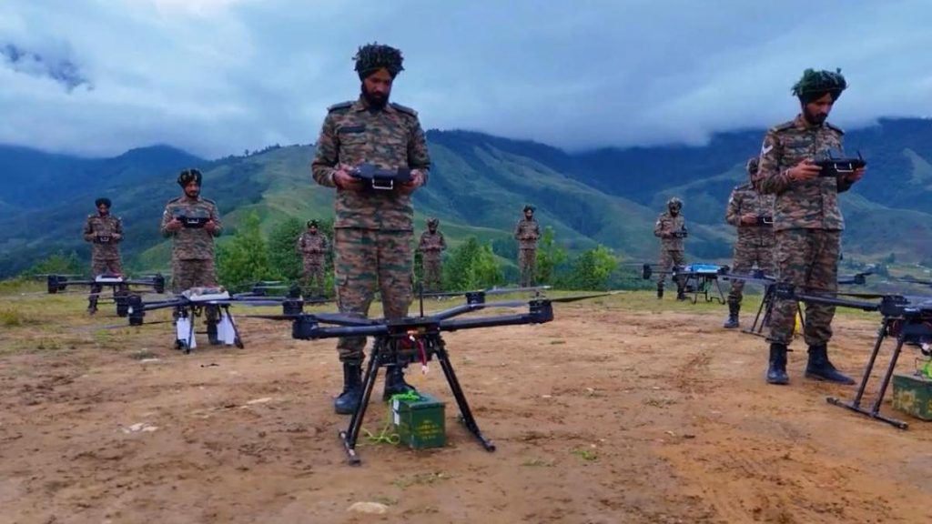 Army Tests Drone Integration in Tactical Operations During Siyom Prahar Exercise