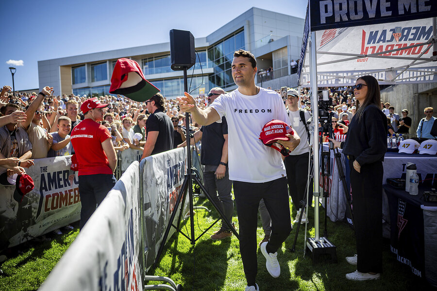 Charlie Kirk’s killing sparks calls to temper the violent tones of US politics