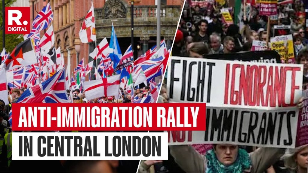 ‘Unite the Kingdom’: 100,000 Anti-Immigration Protesters Clash With Police in City’s Biggest Right-Wing Rally