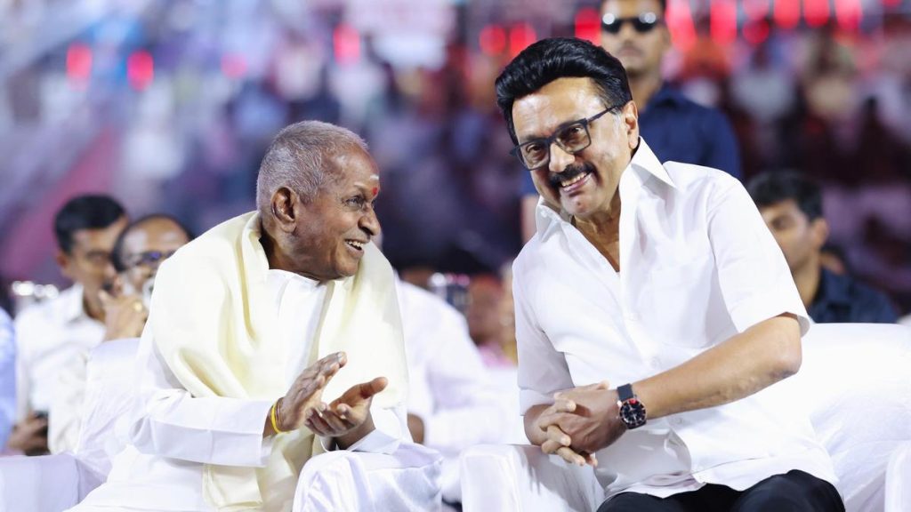 Ilaiyaraaja accepts CM Stalin’s request to set Sangam literature to music