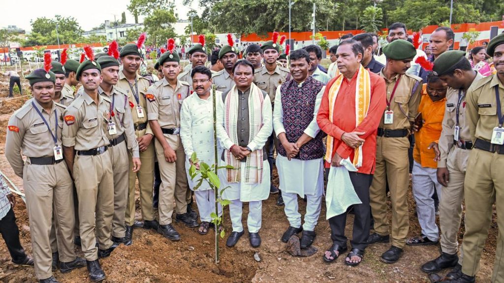 Over one crore saplings planted to celebrate PM’s birthday: Odisha CM Majhi