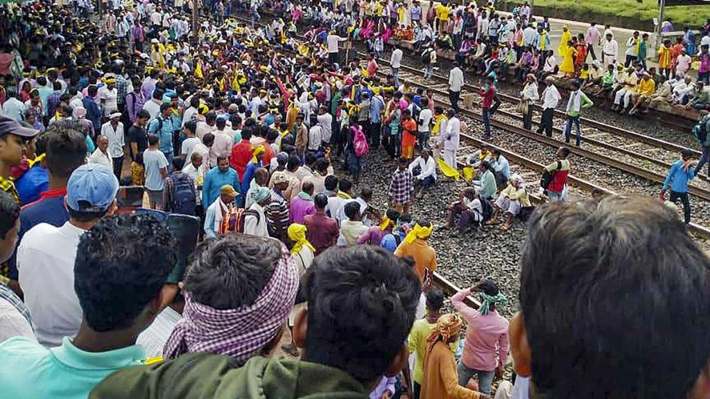 Kurmi Rail Blockade Disrupts Train Services in Jharkhand