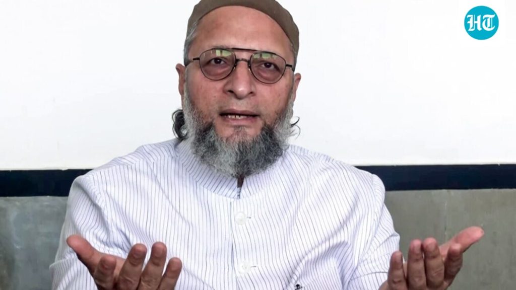 ‘All those NRIs you gathered…’: Owaisi questions PM’s ‘gimmicks’ after US shock, says Telangana, Andhra worst-hit