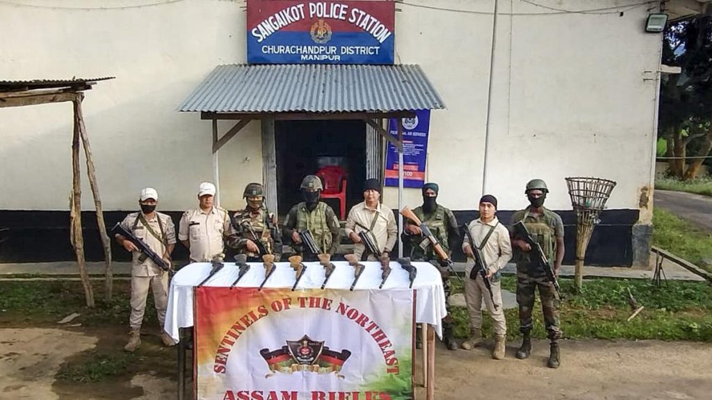 Manipur: Two Detained in Assam Rifles Convoy Ambush Case